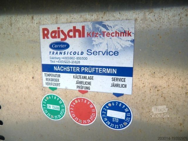 Kølebil SCANIA R450 Kühlkoffer 6x2 Lenkachse Retarder LBW