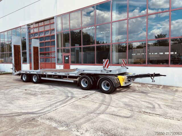 Низкорамный прицеп Möslein T 4 VB F  4 Achs Tieflader- Anhänger, Neufahrzeug