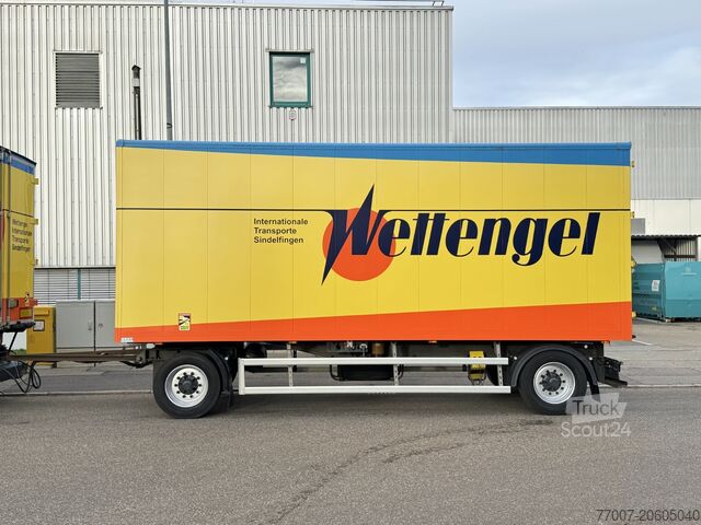 Remorque à bagages ACKERMANN KA-F 14 14t Alu-Möbelkoffer 7,2m Luft ZS