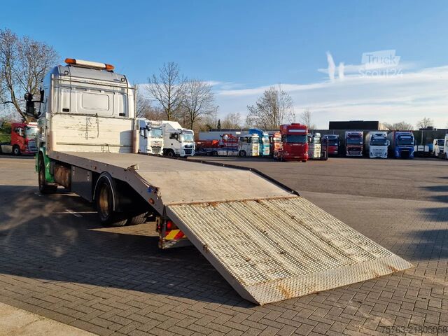 Furgão transportador de automóveis Scania R380 4x2 - Car transport / Flatbed - Ramp - Ful...