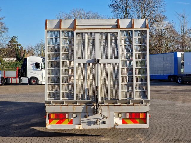 Furgão transportador de automóveis Scania R380 4x2 - Car transport / Flatbed - Ramp - Ful...