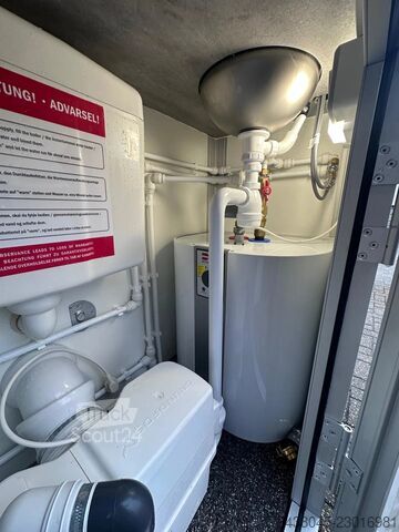  Easywagon EW240 Mobiele badkamer + wasmachine