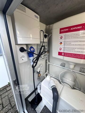  Easywagon EW240 Mobiele badkamer + wasmachine