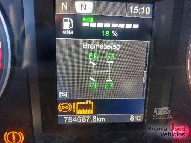 Standard trækkerunit Scania G 410 LA4x2MNA Standklima