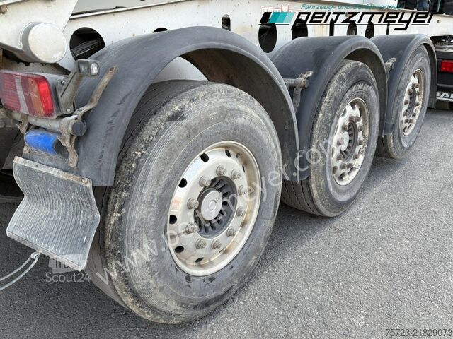 Tippsemi  3 Achs Kippauflieger Alu-Stahl 25 m³, Leergew. 4,7 t.