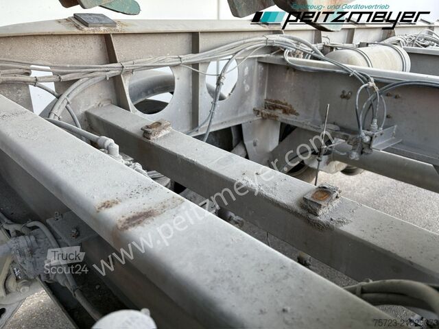 Tippsemi  3 Achs Kippauflieger Alu-Stahl 25 m³, Leergew. 4,7 t.