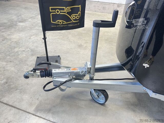Atrelado de transporte de cavalos Böckmann Comfort Esprit SKsil+bl Sonder Pferdeanhänger