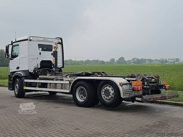 Containertransport (haakarmsysteem) MERCEDES-BENZ ACTROS 2745 LS