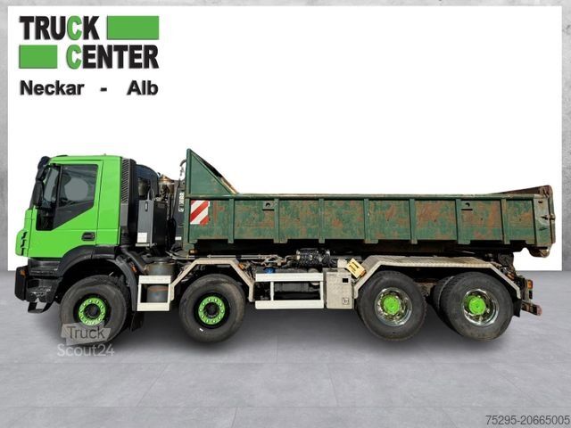 Podvozek nákladního auta IVECO TRAKKER AD340T45 8x4 HIAB Hakenlift Retarder