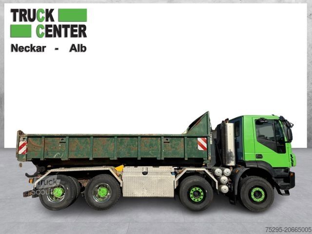 Podvozek nákladního auta IVECO TRAKKER AD340T45 8x4 HIAB Hakenlift Retarder