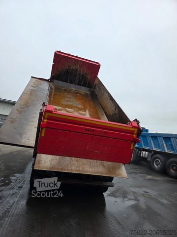 Camion ribaltabile trilaterale MAN TGS 35.500 / 8X4 / Meiller Bordmatik