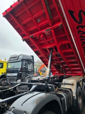 Camion ribaltabile trilaterale MAN TGS 35.500 / 8X4 / Meiller Bordmatik