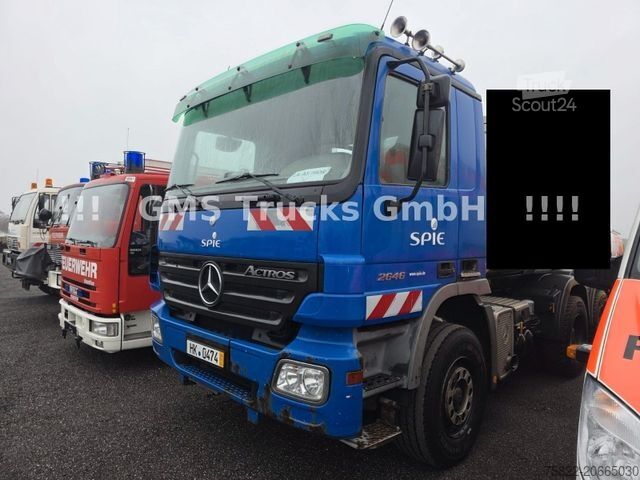 Шасі вантажівки MERCEDES-BENZ Actros 2646 / 6X4 / German