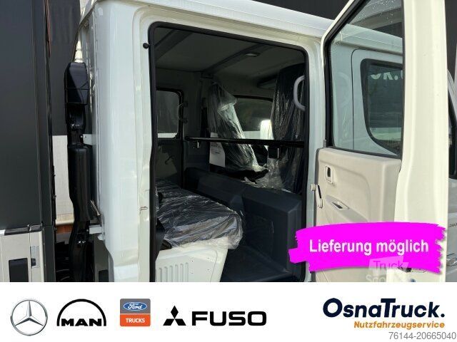 Furgão pick-up MITSUBISHI 3C15D DOKA Pritsche Klima, AHK 3,5t,Diff.-Sperre