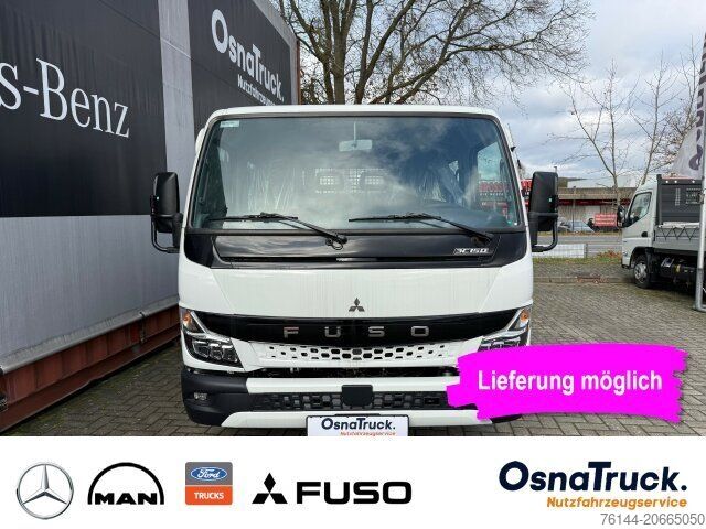 Furgão MITSUBISHI 3C15D DOKA Pritsche Klima, AHK 3,5t,Diff.-Sperre