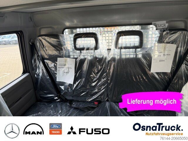 Furgão MITSUBISHI 3C15D DOKA Pritsche Klima, AHK 3,5t,Diff.-Sperre