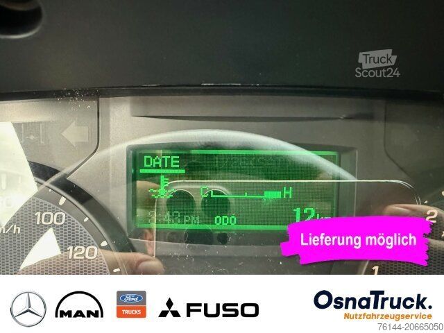 Furgão MITSUBISHI 3C15D DOKA Pritsche Klima, AHK 3,5t,Diff.-Sperre