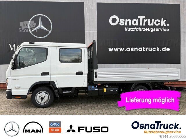 Pick-up skåpbil FUSO 3C15D DOKA Pritsche Klima, AHK 3,5t,Diff.-Sperre