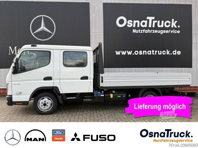 Skåpbil FUSO 3C15D DOKA Pritsche Klima, AHK 3,5t,Diff.-Sperre