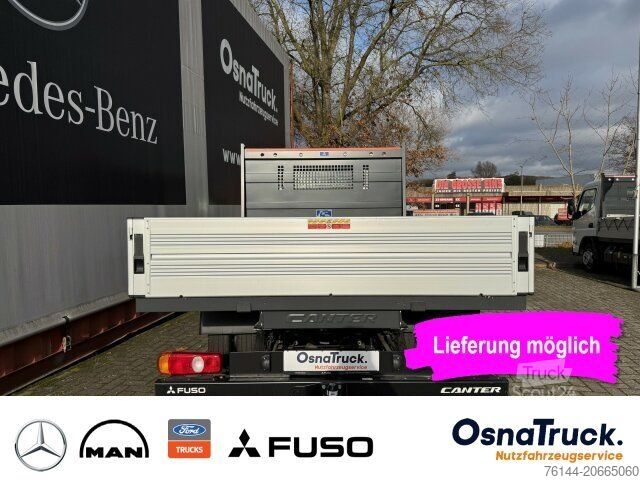 Skåpbil FUSO 3C15D DOKA Pritsche Klima, AHK 3,5t,Diff.-Sperre