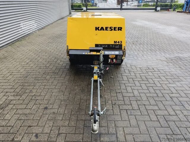 Compressore frigorifero Kaeser M43 7 Bar 2 pieces German registration papers!