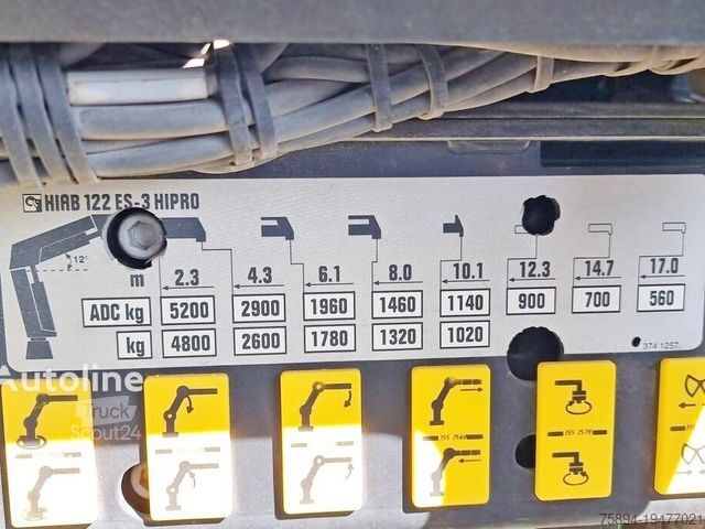 Ανατρεπόμενο φορτηγό MERCEDES-BENZ AROCS 2636 * HIAB 122 ES - 3 HIPRO *  6x4