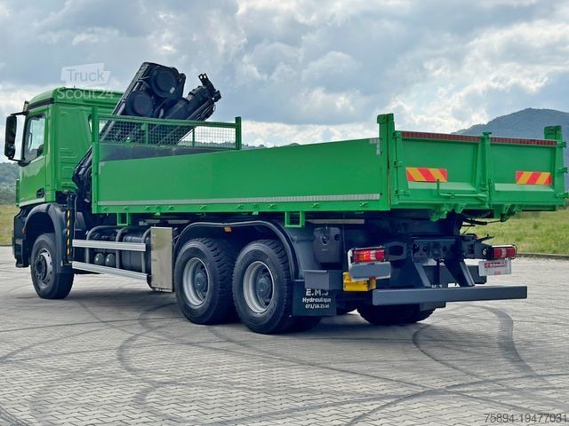 Γερανός τοποθετημένος σε φορτηγό MERCEDES-BENZ AROCS 2636 * HIAB 122 ES - 3 HIPRO *  6x4