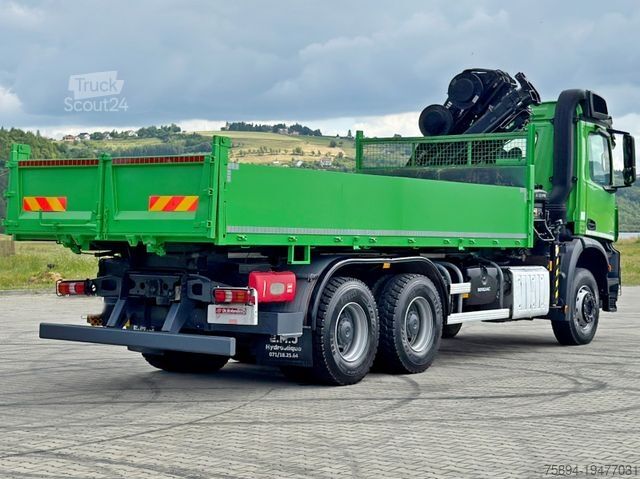 Γερανός τοποθετημένος σε φορτηγό MERCEDES-BENZ AROCS 2636 * HIAB 122 ES - 3 HIPRO *  6x4