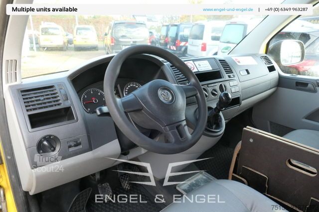 Furgão de painéis Volkswagen T5 Transporter 2.0 TDI 2-Sitzer PARKTRONIK EURO5 2xSCHIEBETÜR CoC