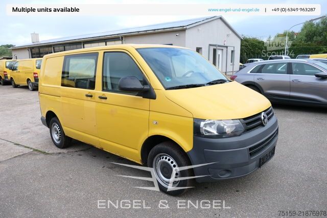 Kastenwagen Volkswagen T5 Transporter 2.0 TDI 2-Sitzer PARKTRONIK EURO5 2xSCHIEBETÜR CoC