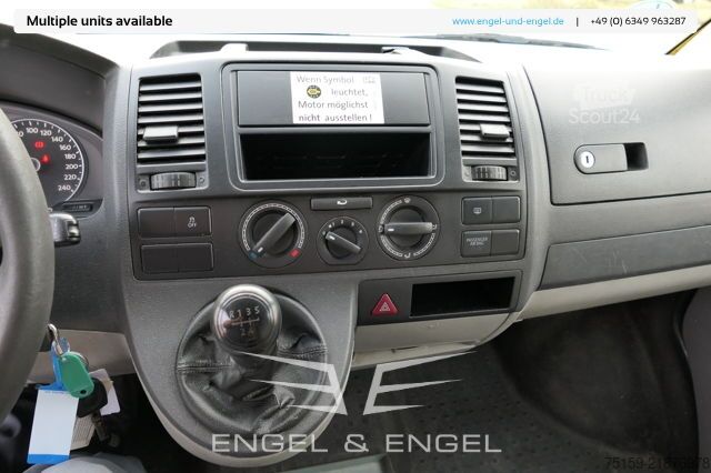 Kastenwagen Volkswagen T5 Transporter 2.0 TDI 2-Sitzer PARKTRONIK EURO5 2xSCHIEBETÜR CoC