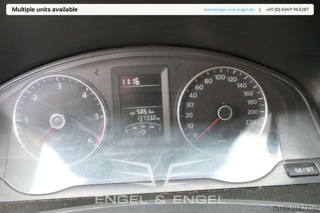Fourgon tôlé Volkswagen T5 Transporter 2.0 TDI PARKTRONIK EURO-5 2xSCHIEBETÜR CoC