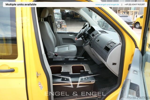 Fourgon tôlé Volkswagen T5 Transporter 2.0 TDI PARKTRONIK EURO-5 2xSCHIEBETÜR CoC