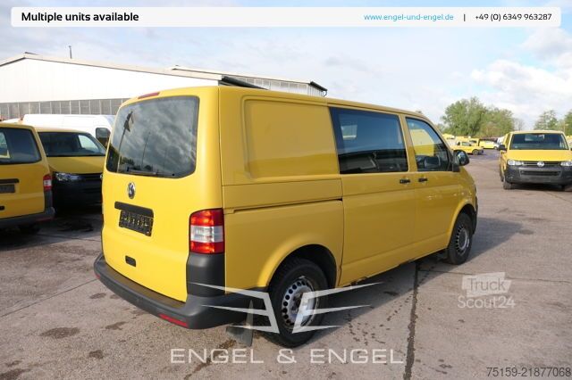 Fourgon tôlé Volkswagen T5 Transporter 2.0 TDI PARKTRONIK EURO-5 2xSCHIEBETÜR CoC