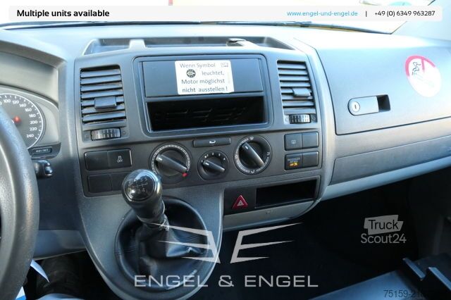 Fourgon tôlé Volkswagen T5 Transporter 2.0 TDI PARKTRONIK EURO-5 2xSCHIEBETÜR CoC