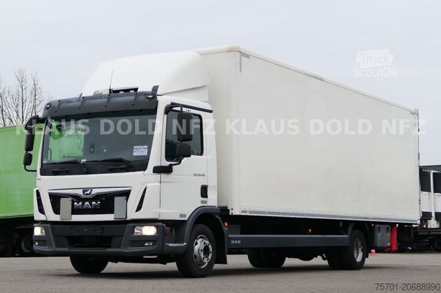 Skriňové nákladné vozidlo MAN TGL 12.250 Koffer 12t Kamera LBW Euro 6