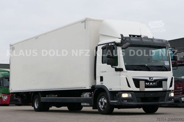 Skriňové nákladné vozidlo MAN TGL 12.250 Koffer 12t Kamera LBW Euro 6