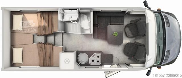 Polointegrovaný obytný vůz HYMER/ERIBA ML-T CrossOver 570 31.701,- sparen,Delta,Autark