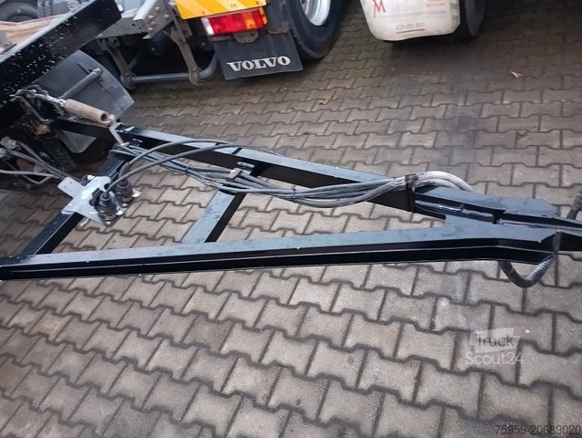 Afzetcontainer-aanhangwagen HÜFFERMANN HAR1870 SAF lichtbogenverzinkt4xReifen,BremseNEU