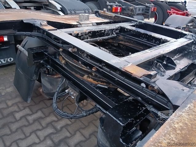 Afzetcontainer-aanhangwagen HÜFFERMANN HAR1870 SAF lichtbogenverzinkt4xReifen,BremseNEU