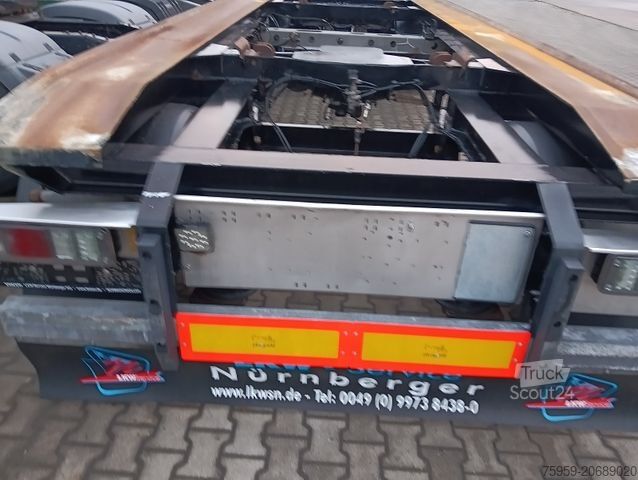 Afzetcontainer-aanhangwagen HÜFFERMANN HAR1870 SAF lichtbogenverzinkt4xReifen,BremseNEU