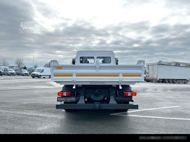 Tipper van MERCEDES-BENZ Atego 818 K 4x2 3-S.-Kipper+Klima+2xAHK+2100 km!