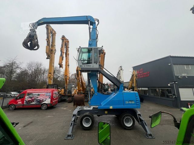 Pelle sur pneus FUCHS Terex Fuchs MHL 340
