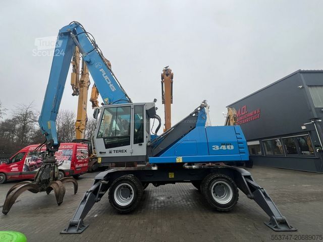 Pelle sur pneus FUCHS Terex Fuchs MHL 340