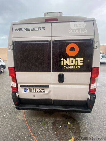 Kamper Fiat Ducato Weinsberg Carabus 600 K | 2023| EURO 6 | Professioneller Verkäufer