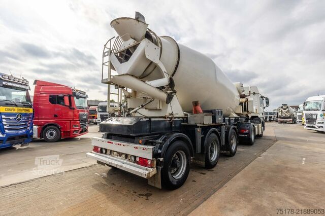 Blender RENDERS BETON MIXER 12M3 + MOTOR (MALAXEUR/MISCHER)