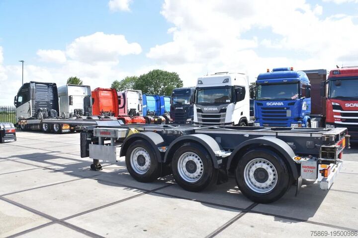 Konténerszállítás Renders HASTRAILER FCC - ALL CONNECTIONS - LIFT AXLE - ...