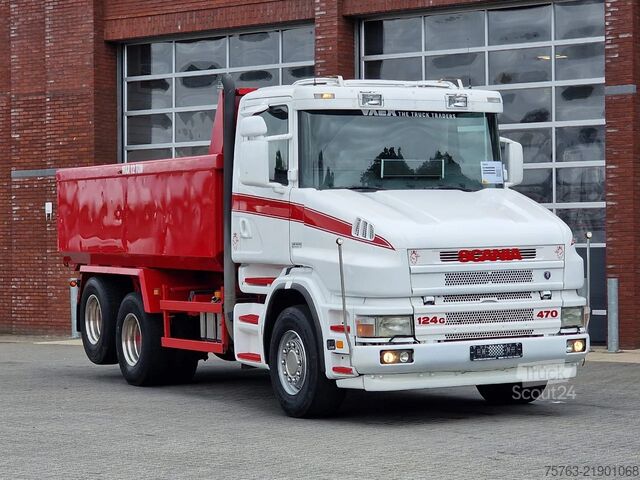Kipper Scania T124-470 6x2 - Tipper - Manual gearbox - Full s...