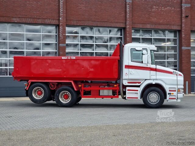 Sklápač Scania T124-470 6x2 - Tipper - Manual gearbox - Full s...