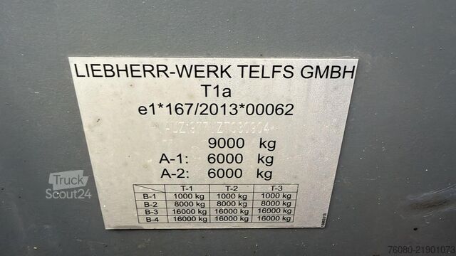 Teleskopik yükleyici Liebherr T42-7S (INCL BUCKET / BE MACHINE / LIKE NEW / 7...